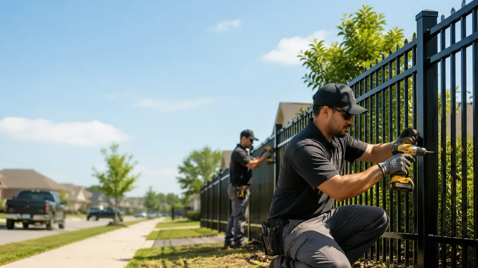 Metal Fence Installation in Cottonport, LA